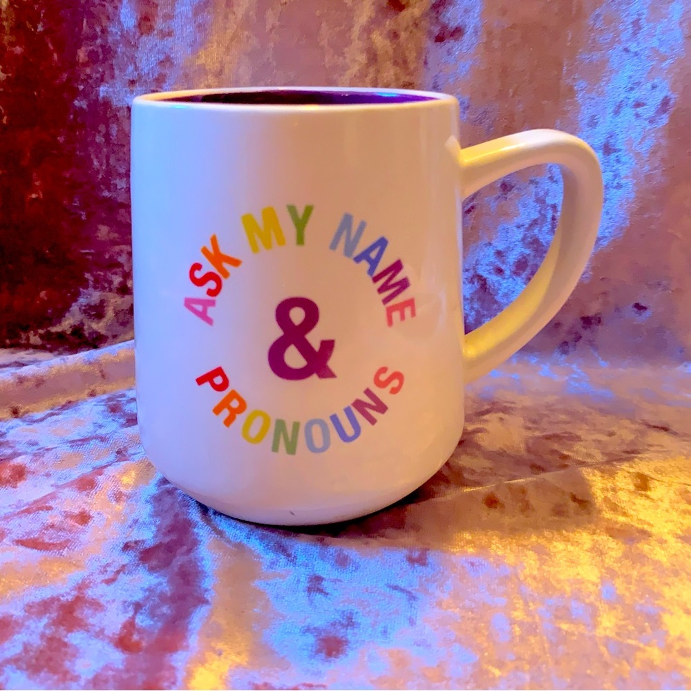 Pronouns Rainbow Mug 🌈